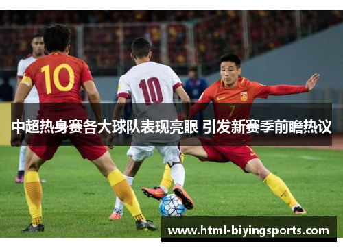 中超热身赛各大球队表现亮眼 引发新赛季前瞻热议